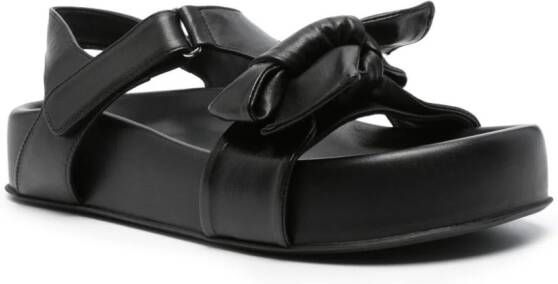 AGL Jane sandalen met strikdetail Zwart