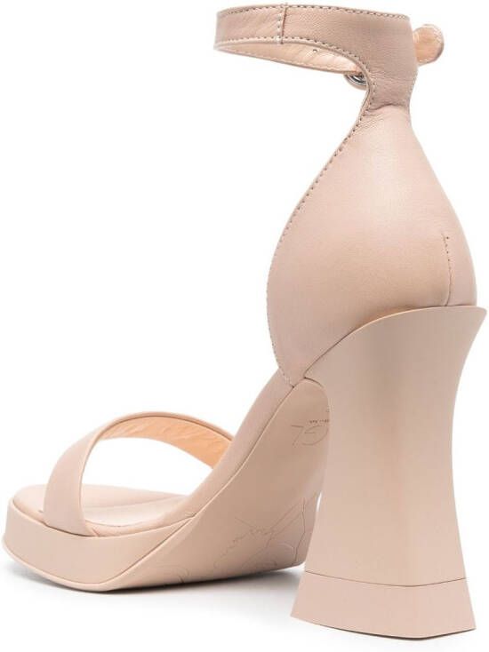 AGL Janis sandalen met enkelbandje Beige