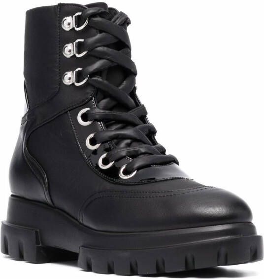 AGL Maxine combat boots Zwart