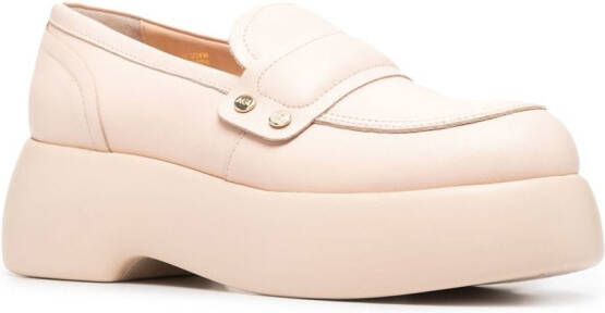 AGL Puffy Moc mocassin Roze