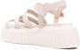 AGL Sandalen met plateauzool Beige - Thumbnail 3