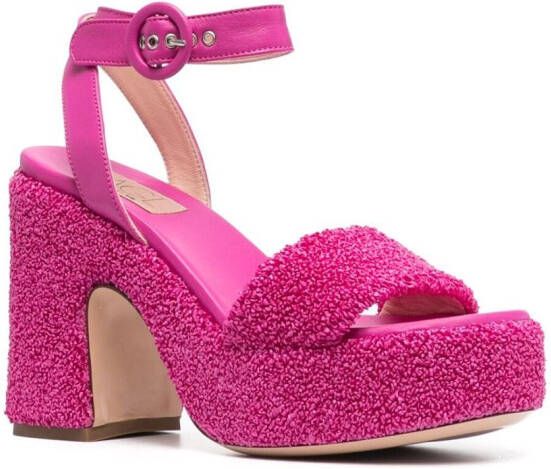 AGL Sista Zerby leren sandalen Roze