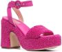 AGL Sista Zerby leren sandalen Roze - Thumbnail 2