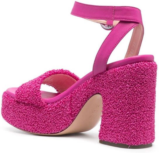 AGL Sista Zerby leren sandalen Roze