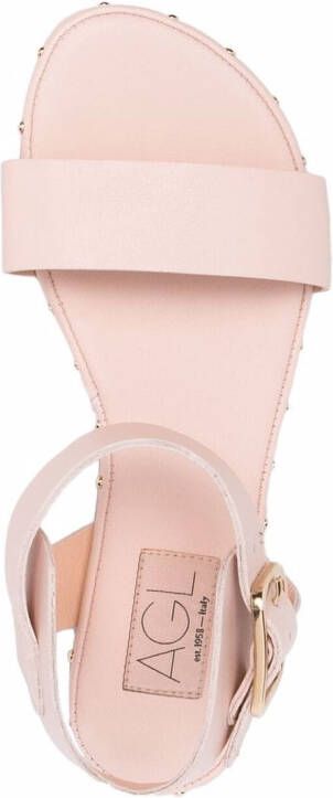 AGL Sveva leren sandalen Roze