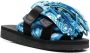 Alanui X Suicoke x Suicoke sandalen met paisley-print Blauw - Thumbnail 2