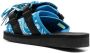 Alanui X Suicoke x Suicoke sandalen met paisley-print Blauw - Thumbnail 3