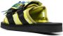 Alanui X Suicoke x Suicoke sandalen met paisley-print Geel - Thumbnail 3