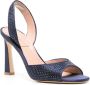 Alberta Ferretti 95 mm sandalen verfraaid met kristallen Blauw - Thumbnail 2