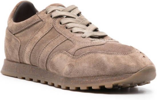 Alberto Fasciani Leren sneakers Beige