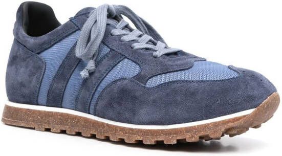 Alberto Fasciani Sneakers met zijstreep Blauw