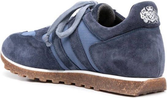 Alberto Fasciani Sneakers met zijstreep Blauw