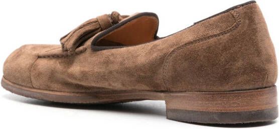 Alberto Fasciani Loafers met kwastje Bruin