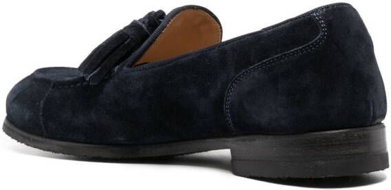 Alberto Fasciani Loafers verfraaid met kwast Blauw