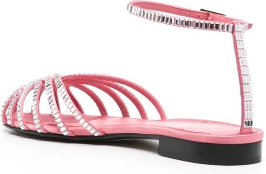 Alevì Rebecca leren sandalen Roze