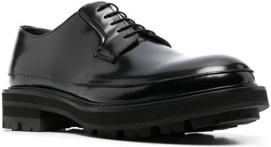 Alexander McQueen Chunky veterschoenen Zwart