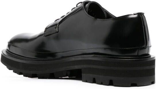 Alexander McQueen Chunky veterschoenen Zwart