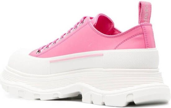 Alexander McQueen Sneakers met plateauzool Roze