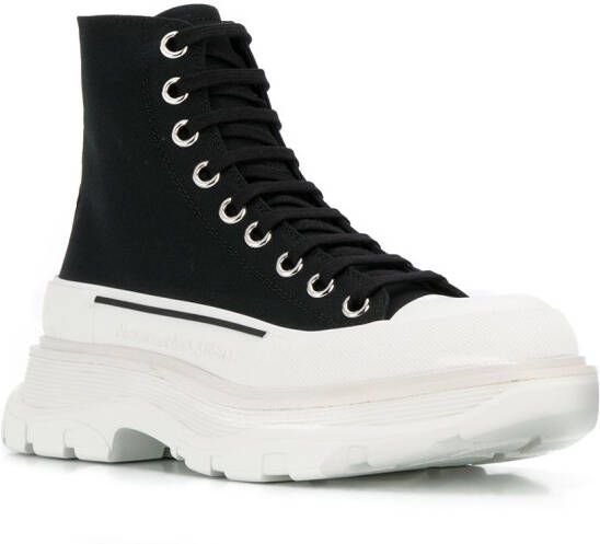 Alexander McQueen Tread Slick laarzen Zwart