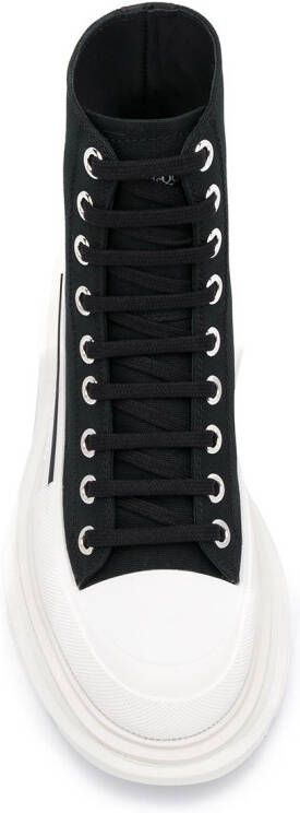 Alexander McQueen Tread Slick laarzen Zwart