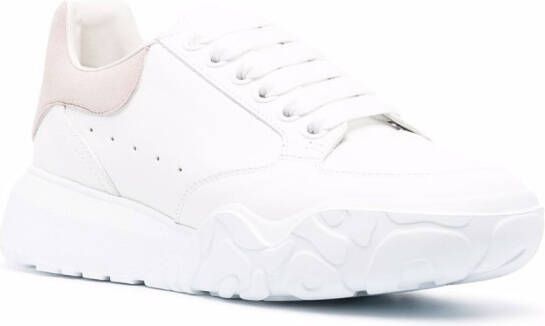 Alexander McQueen Court low-top sneakers Wit