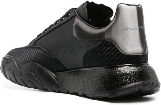 Alexander McQueen Court low-top sneakers Zwart