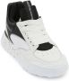 Alexander McQueen Court Tech leren sneakers Wit - Thumbnail 2