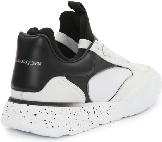 Alexander McQueen Court Tech leren sneakers Wit