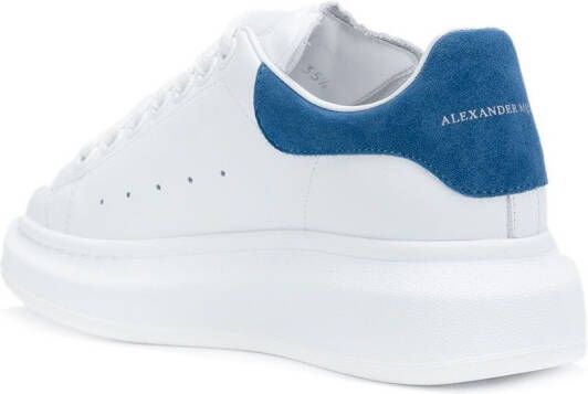 Alexander McQueen extended sole sneakers Wit