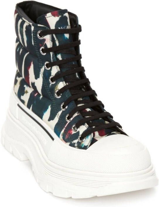 Alexander McQueen High-top sneakers Groen