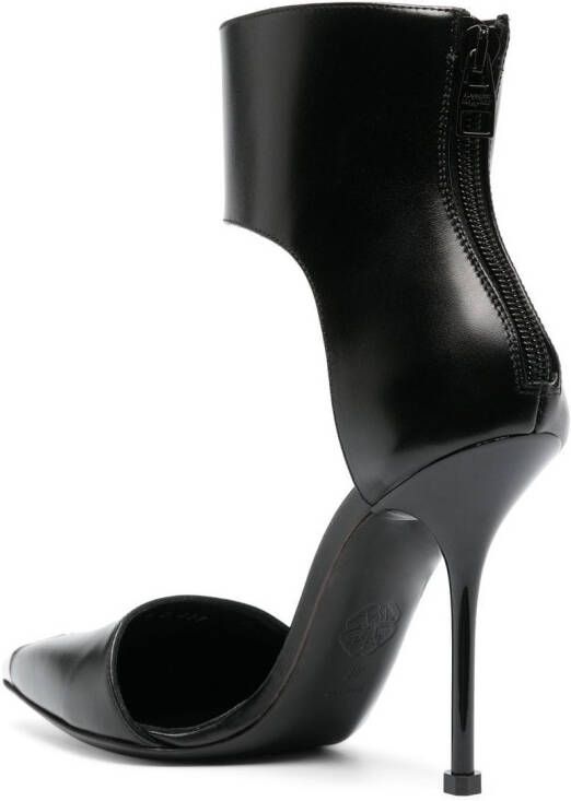 Alexander McQueen Harness Punk leren pumps Zwart