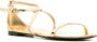 Alexander McQueen Ines metallic sandalen Goud - Thumbnail 2