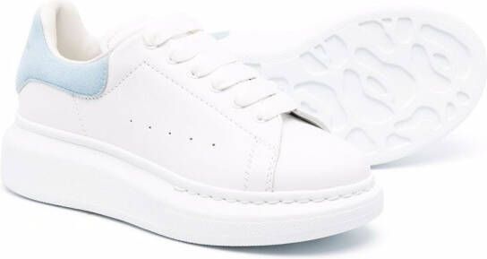 Alexander McQueen Kids Low-top sneakers Wit