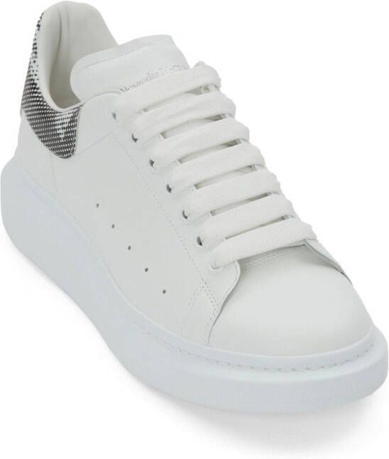 Alexander McQueen Sneakers met logoprint Wit
