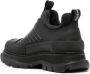 Alexander McQueen Leren sneakers met rits Zwart - Thumbnail 3