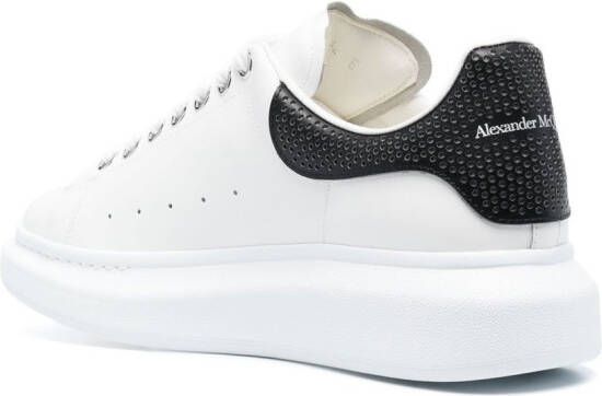 Alexander McQueen Leren sneakers Wit