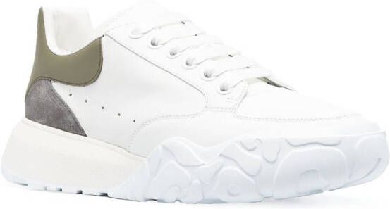 Alexander McQueen Sneakers met vlakken Wit