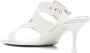 Alexander McQueen 75mm leren sandalen met gesp Wit - Thumbnail 3