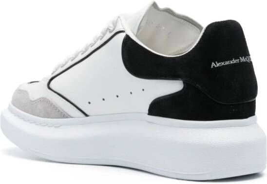 Alexander McQueen Leren sneakers Wit