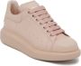Alexander McQueen Oversized leren sneakers Beige - Thumbnail 1
