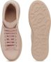 Alexander McQueen Oversized leren sneakers Beige - Thumbnail 4