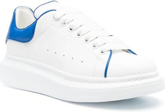 Alexander McQueen Leren sneakers Wit