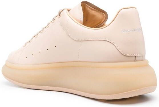 Alexander McQueen Oversized low-top sneakers Beige