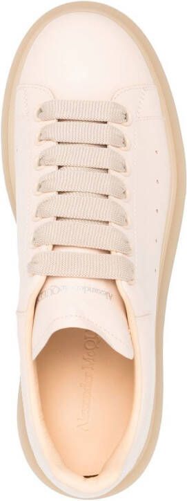 Alexander McQueen Oversized low-top sneakers Beige