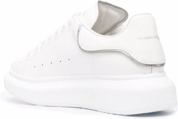 Alexander McQueen Oversized low-top sneakers Wit