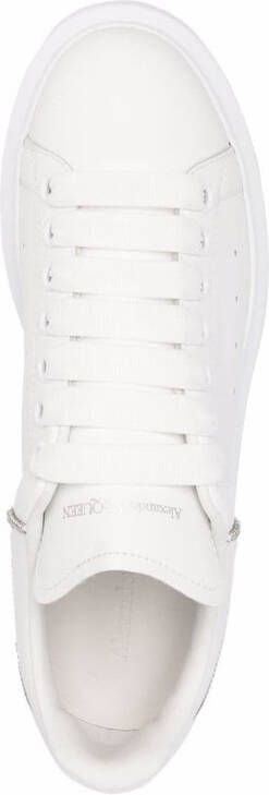 Alexander McQueen Oversized low-top sneakers Wit