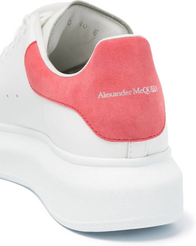 Alexander McQueen Oversized low-top sneakers Wit