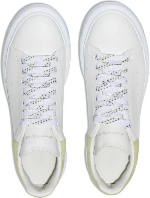 Alexander McQueen Oversized low-top sneakers Wit