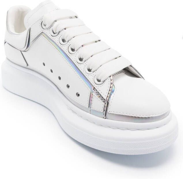 Alexander McQueen Oversized low-top sneakers Wit
