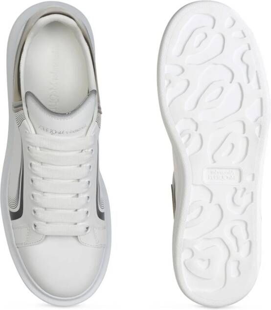 Alexander McQueen Oversized low-top sneakers Wit
